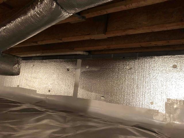 The CleanSpace Encapsulation makes any crawlspace look clean and new.