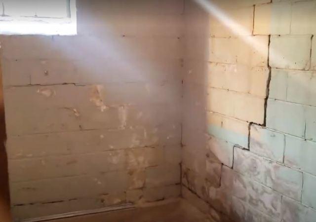 Cracked Wall Letting Water into Basement in Lincoln Park, MI