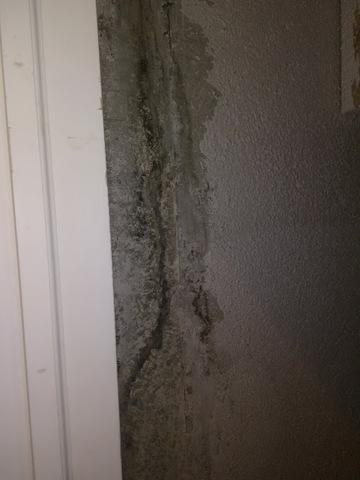 Cracked Wall in Belleville, MI Letting Water into Basement