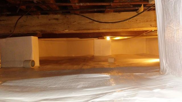 New Baltimore Crawl Space Encapsulation Final View