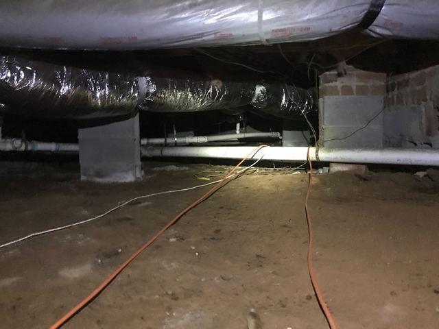 Open Dirt Crawl Space