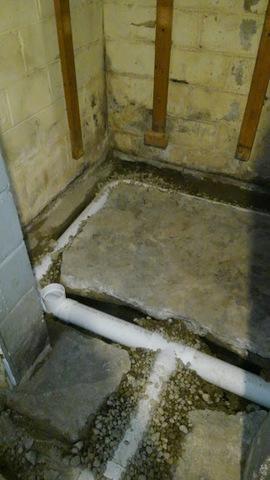 Interior Drainage System in Wayne, MI Trench