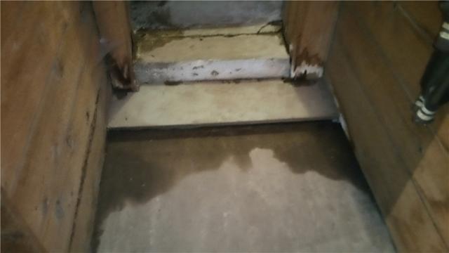 Site of Leaking Water