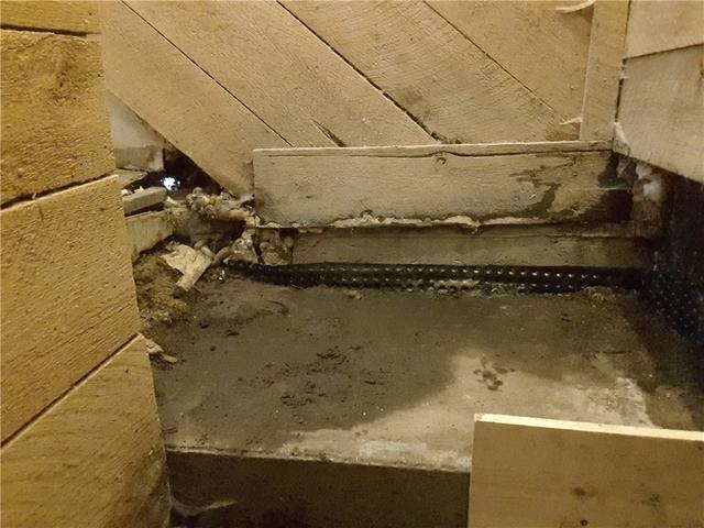 In process - Basement Stairs