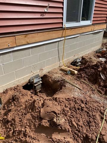 Helical Piers Installed In Barnum, MN