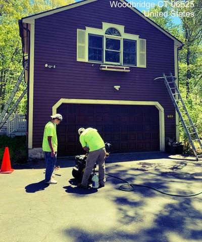 Power Washing Prep