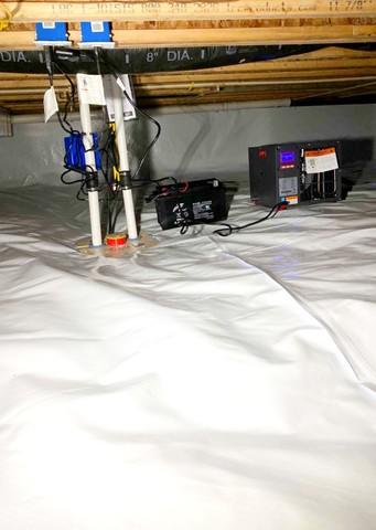 Crawl Space Waterproofing