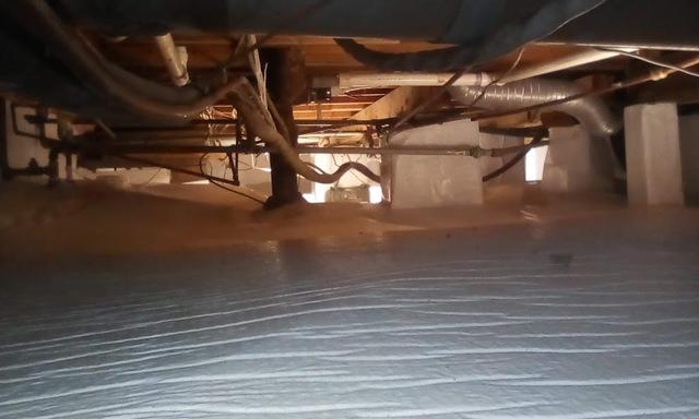 Crawl Space Encapsulated in Plymouth, MI - Finished Clean Install View