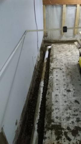 Clinton Township Interior Drainage System Placed Along Perimeter