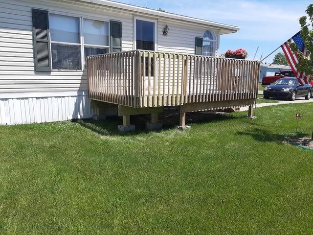 Deck Add on Construction in Wayland