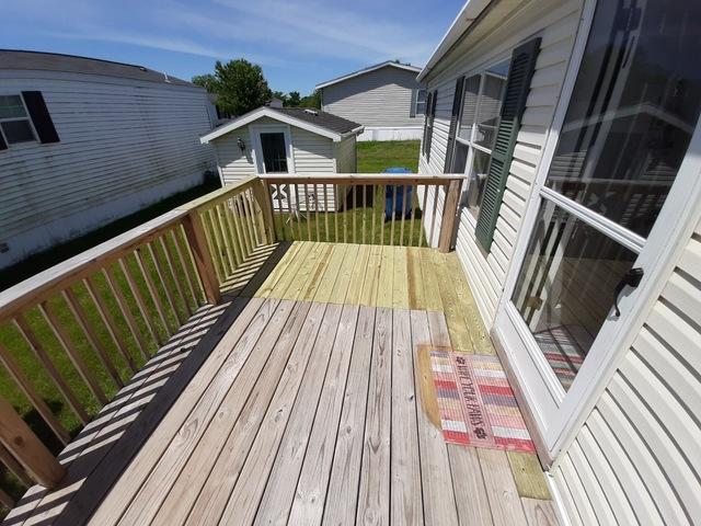 Deck Built in Wayland