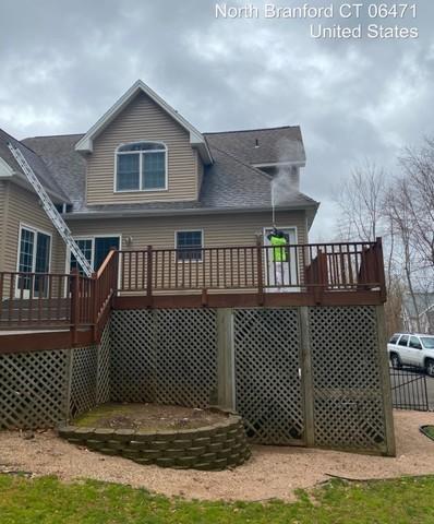 Power Washing Home and Deck