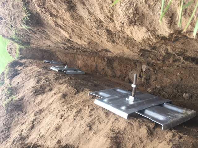 GeoLock™ Wall Anchors Connected Inside In Fall Creek, Wisconsin