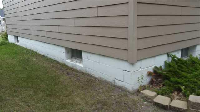 External Foundation Wall in International Falls, MN