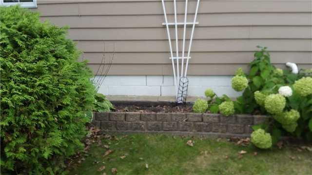 Stair Step Cracks in International Falls, MN