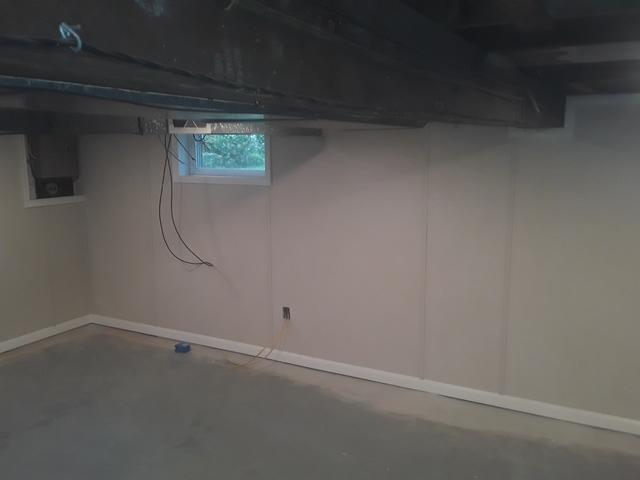 Finishing Unfinished Walls In Angola, NY