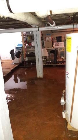 Standing Water in Basement
