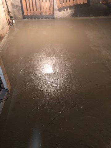 New Poured Slab