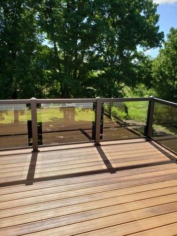 View From The Newly Built Deck