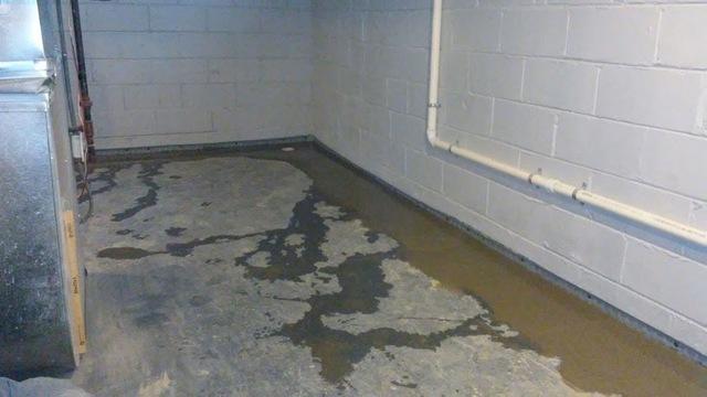 Huntington Woods, Mi Drainage System Concrete Smoothed