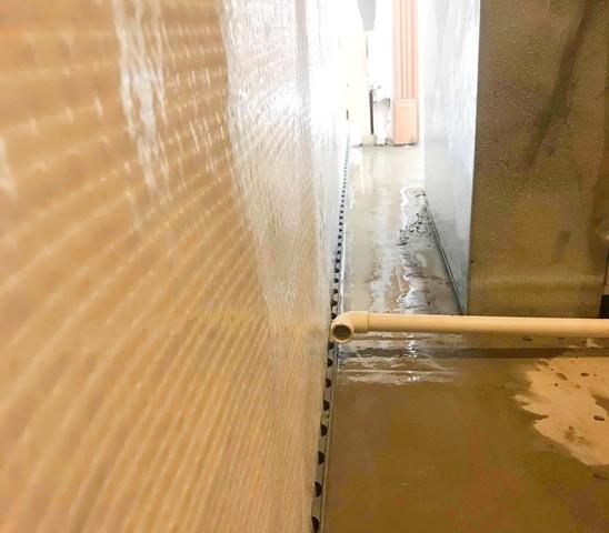 Basement Waterproofing Drainage System