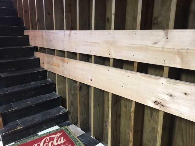 Before Photo - GeoLock™ System Will Be Installed Here