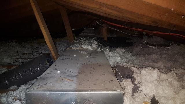 Uninsulated Ductwork in Hot Attic