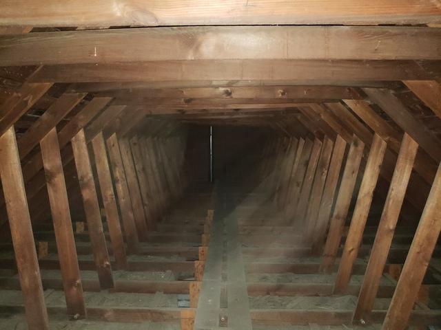 Uninsulated Attic