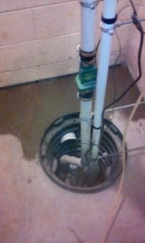 New Boston, Mi Drainage System Combined With Sump Pump