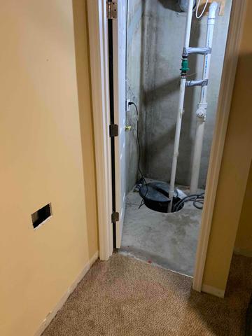 Old Sump Pump System