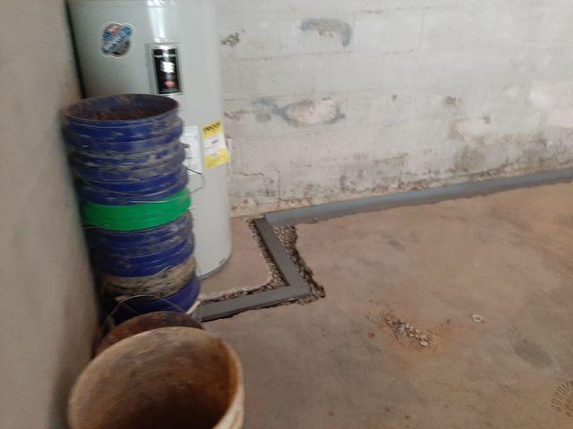 Around the Hot Water Heater