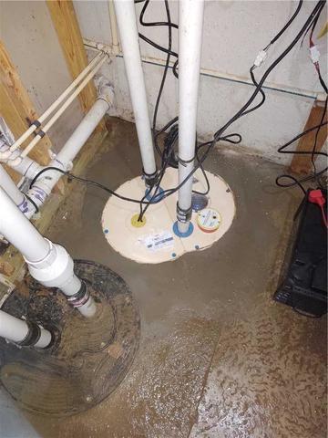 TripleSafe Sump Pump Getting the Job Done