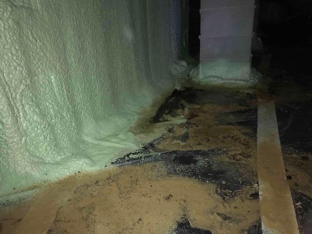 Unhealthy Crawl Space