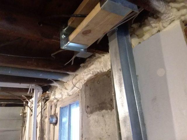 PowerBrace™ Install on Bowing Wall