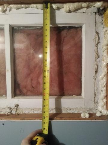 Existing Basement Window