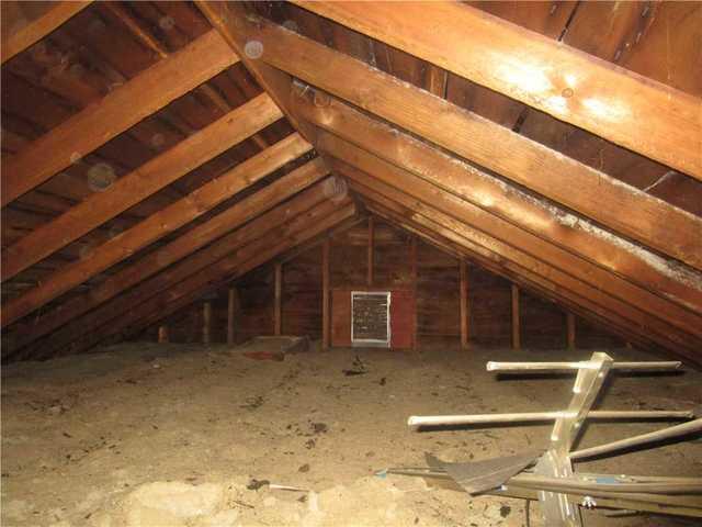 Existing Attic Insulation