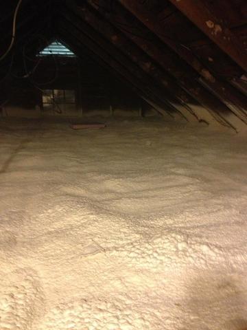 Another Successful Insulation Job