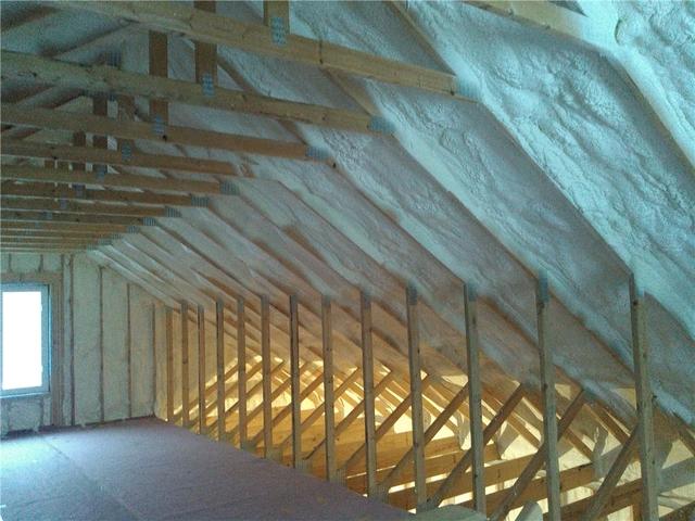 Spray Foam Cures Quickly