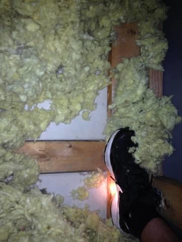 Attic Insultation... or Lack There Of!