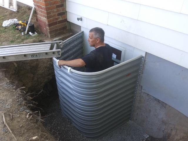 Adding An Egress In Barker, NY