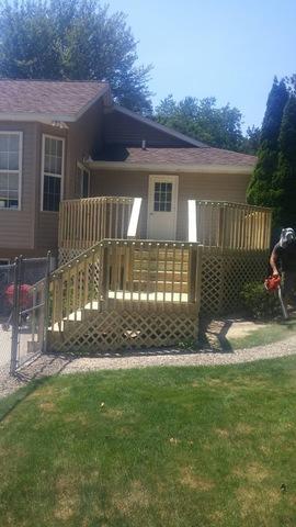 Building a Deck in Holland, Michigan