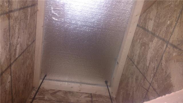 Radiant Barrier for Attic Access