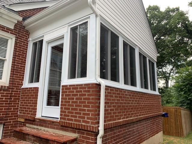 After Photos with New Door and Windows