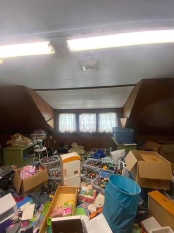 Storage Space Below Attic