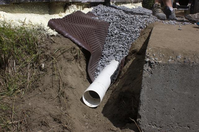 Exterior Waterproofing in Williamstown, Vermont.