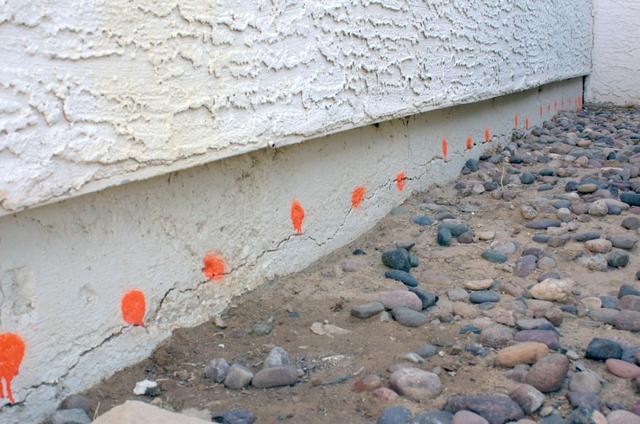 Stem Wall Repair - Before