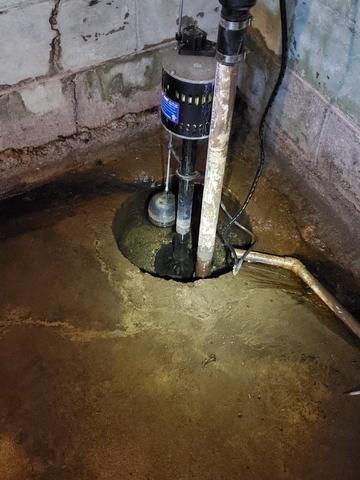 Open Sump Hole