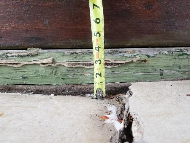 3.75 Inches of Settlement in Duluth, MN Slab