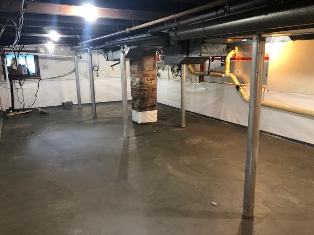 CleanSpace® Wall Poly in Duluth, MN Basement