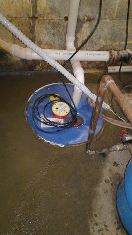New Triple Safe Sump Pump in Harrison Township, Mi